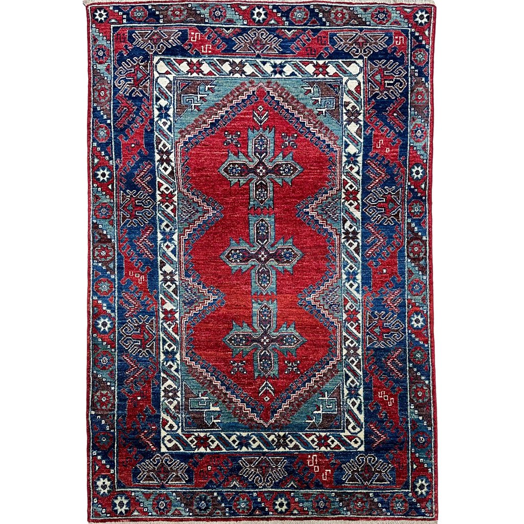 Hand-Woven Dosemealti Antalya Regional Wool Rug (120x180 cm)