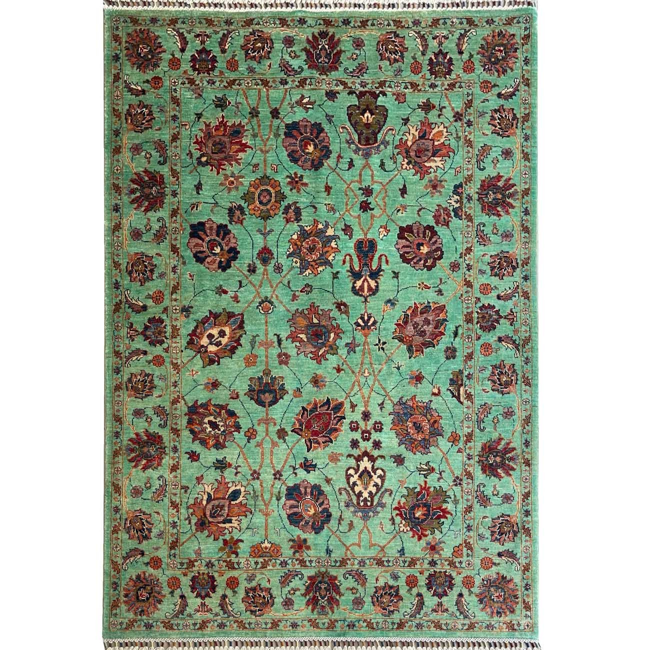 Hand-Woven Sultani Wool Rug (150x205 cm)