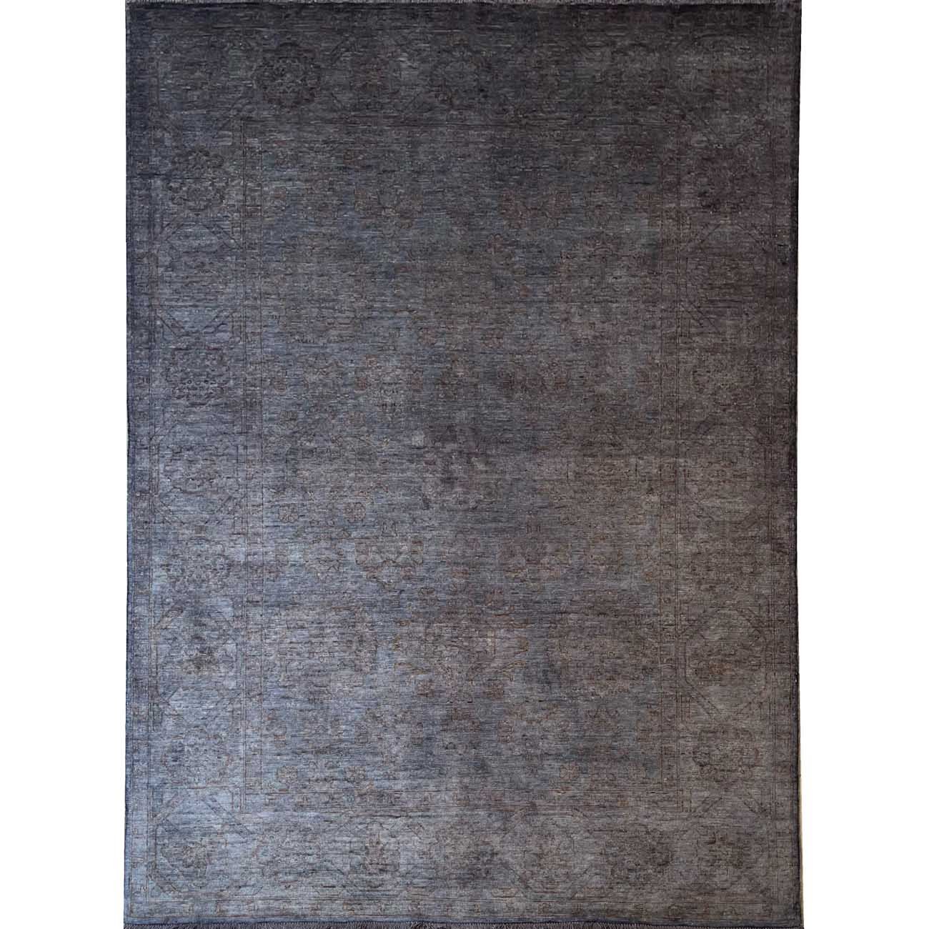 Hand-Woven Overdyed Wool Rug (180x250 cm)