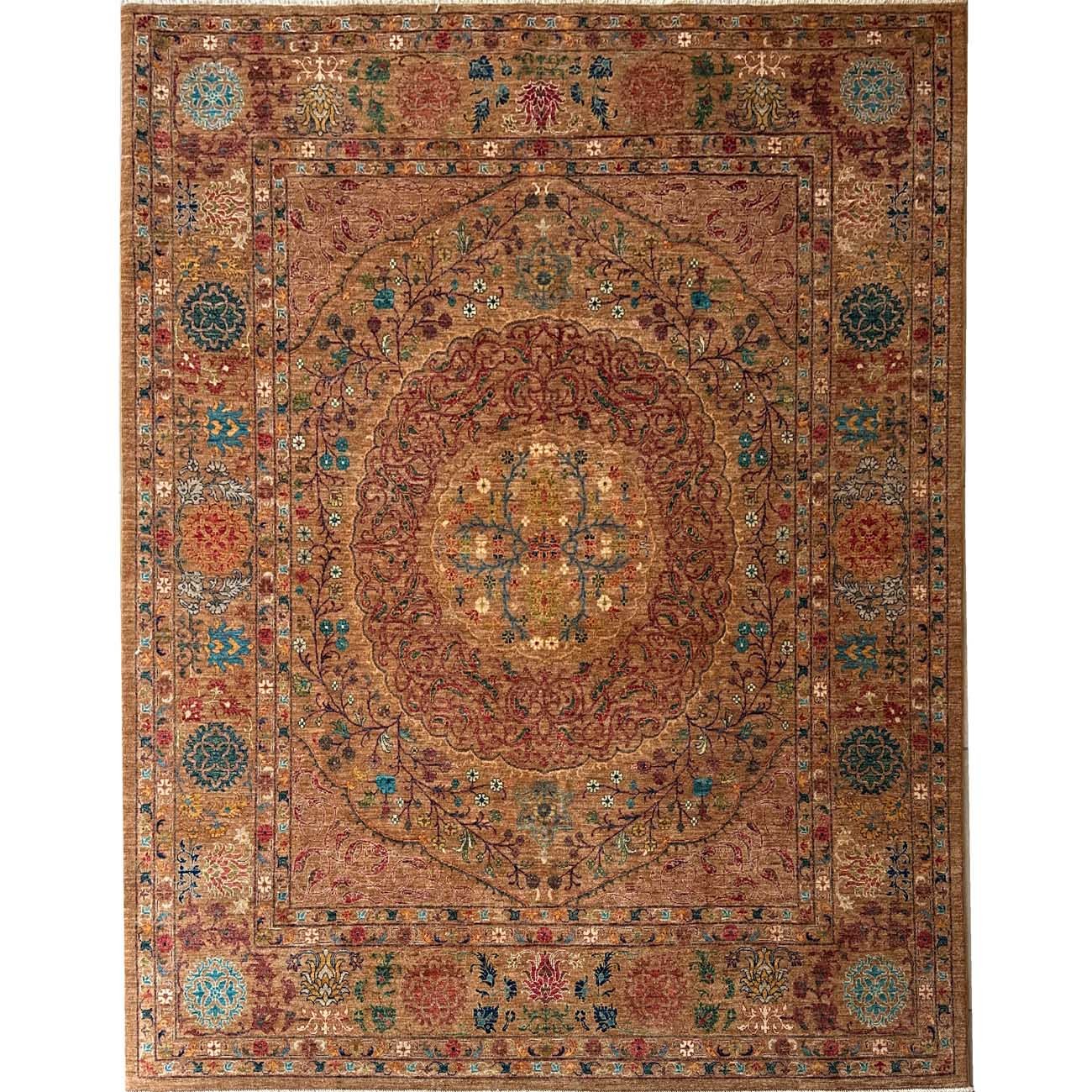 Hand-Woven Premium Sundoz Wool Rug (210x250 cm)