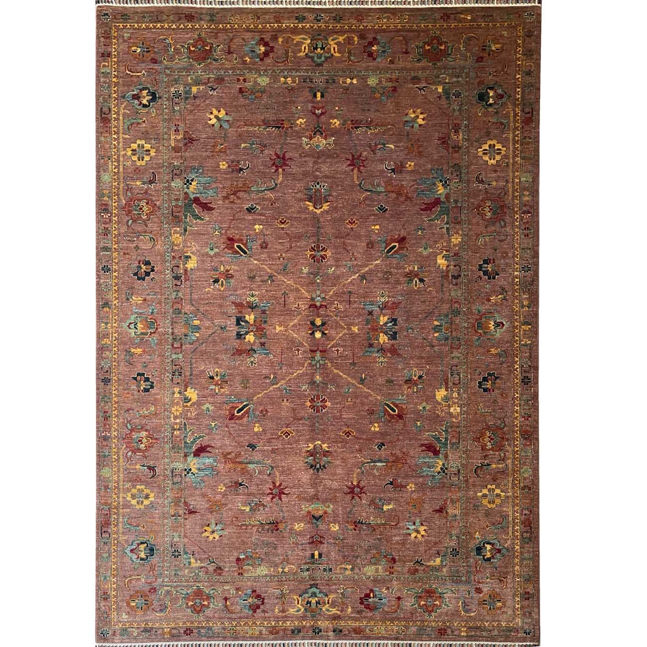 Tapis en laine Sultani tissé à la main (205 x 300 cm)