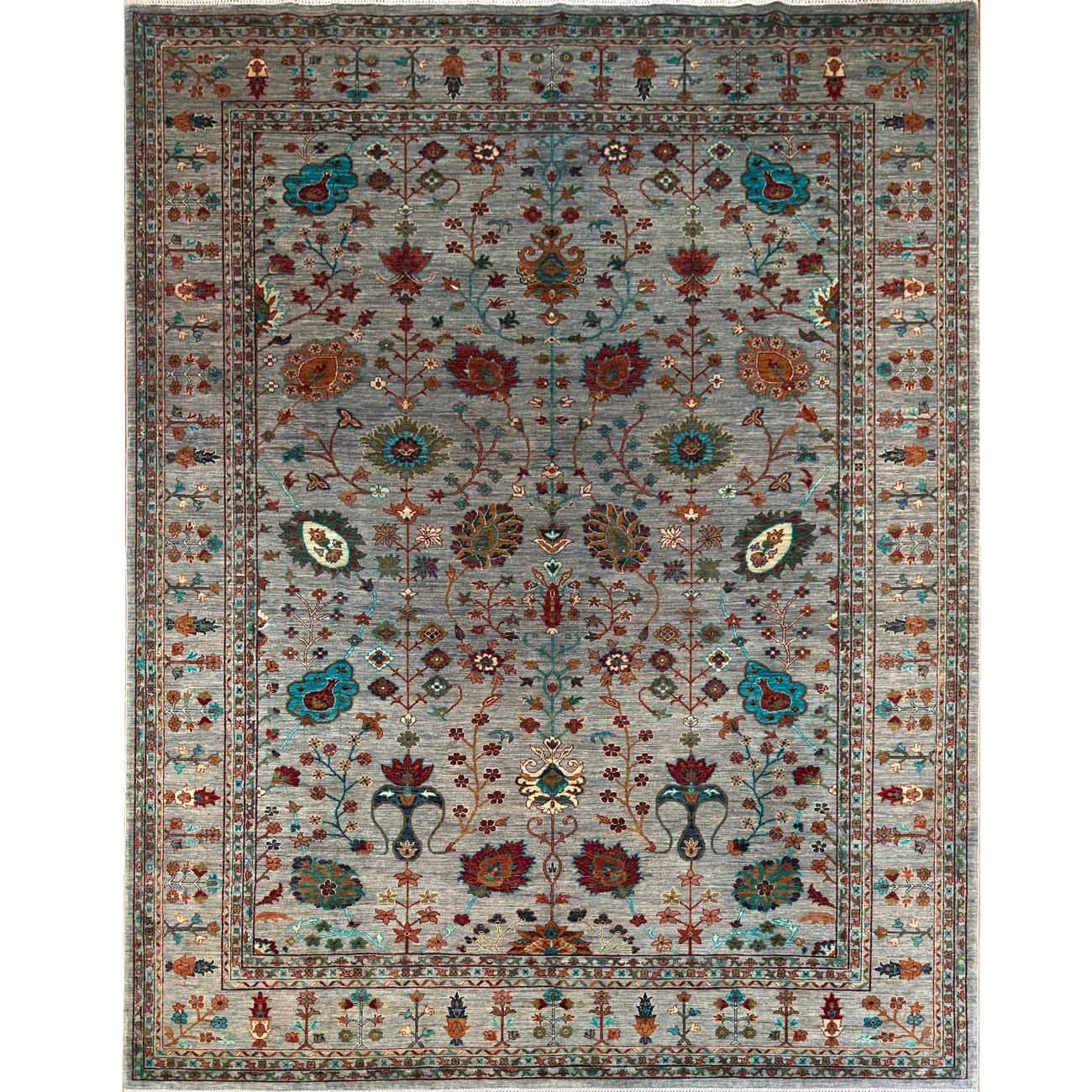 Tapis en laine Sultani tissé à la main (275 x 375 cm)